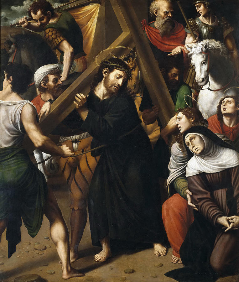 Rosary Mystery Jesus Carries His Cross