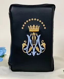 Embroidered Missal Cover - Ave Maria Monogram